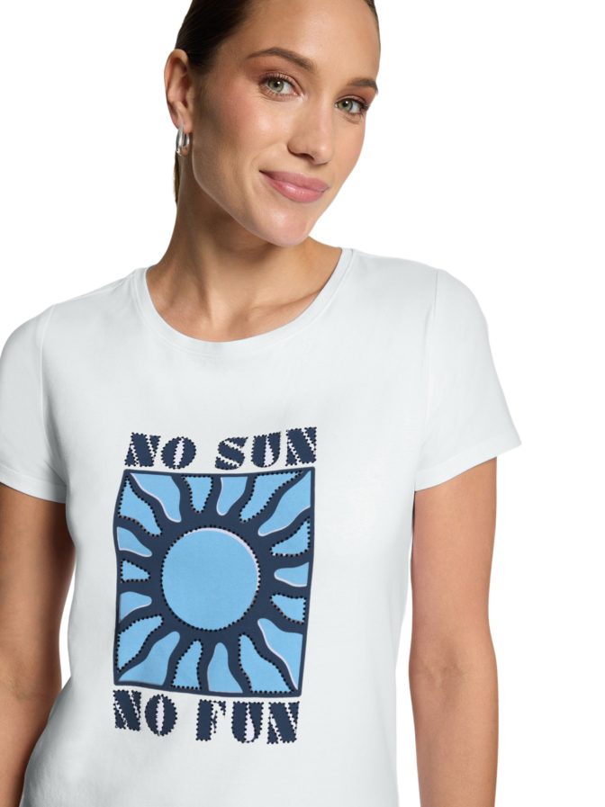 Zero T-Shirt mit Print bei Robert Ley