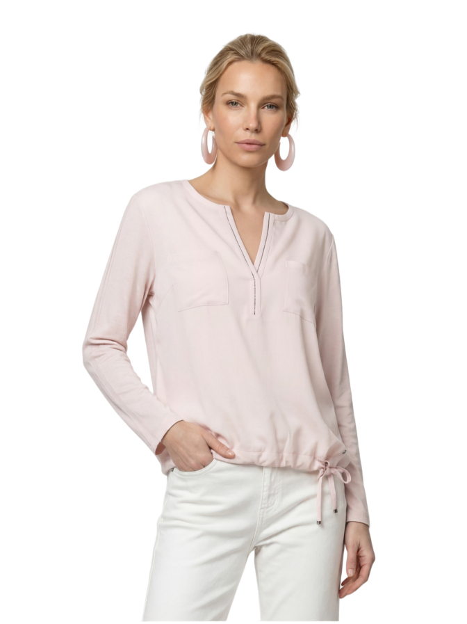 Monari Blusenshit mit Strass-Details bei Robert Ley