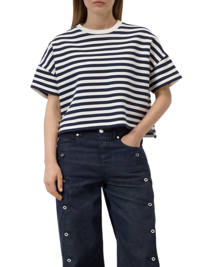 Closed Loose-Fit T-Shirt Gestreift bei Robert Ley