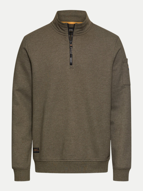 camel active Sweatshirt mit Troyerkragen bei Robert Ley