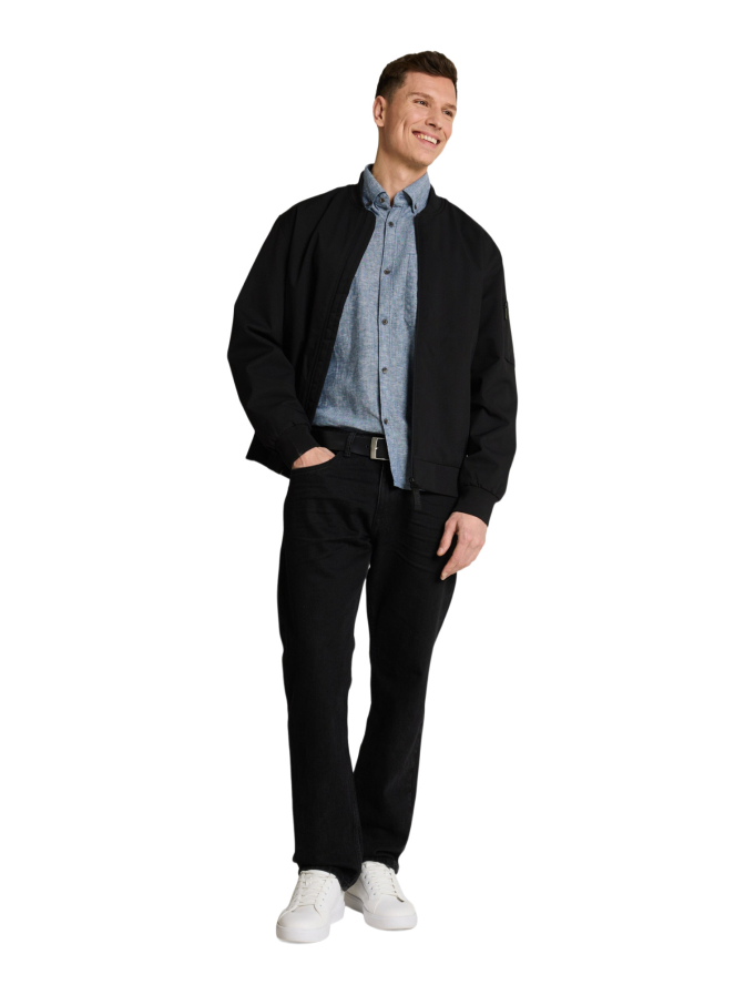 Tom Tailor Denim Leinenhemd mit Langarm bei Robert Ley