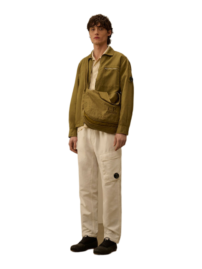 C.P. Company Overshirt aus Baumwoll-Leinen bei Robert Ley