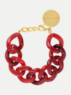 Vanessa Baroni Flat Chain Armband redmarble bei Robert Ley