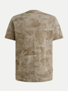 PME Legend T-Shirt mit Allover-Print 6389-Dusky Green bei Robert Ley