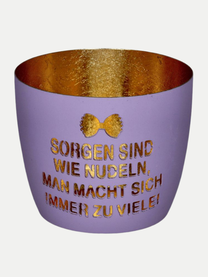 Giftcompany Windlicht Madras mit Motiv H: 8,5cm bei Robert Ley