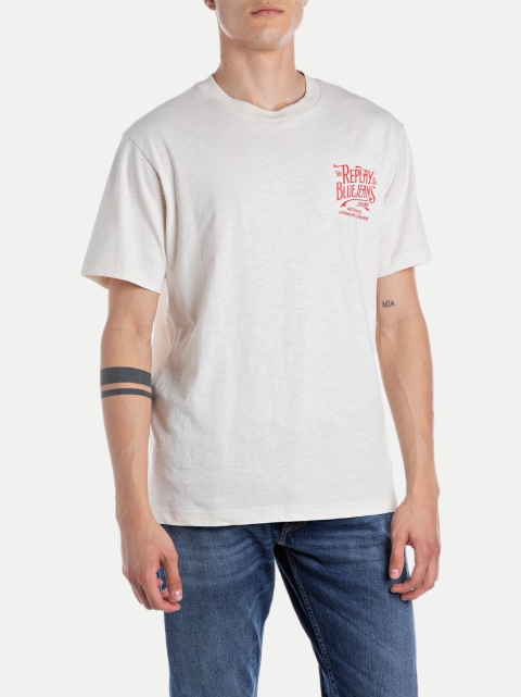 REPLAY T-Shirt mit Vintage-Backprint bei Robert Ley
