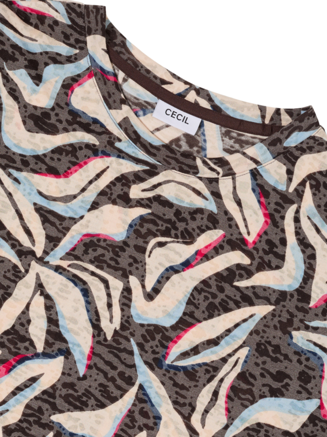 Cecil T-Shirt floral bei Robert Ley
