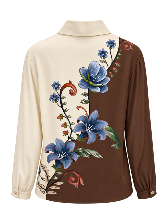 Farm Rio Hemdbluse MILENA WINTER WHITE bei Robert Ley