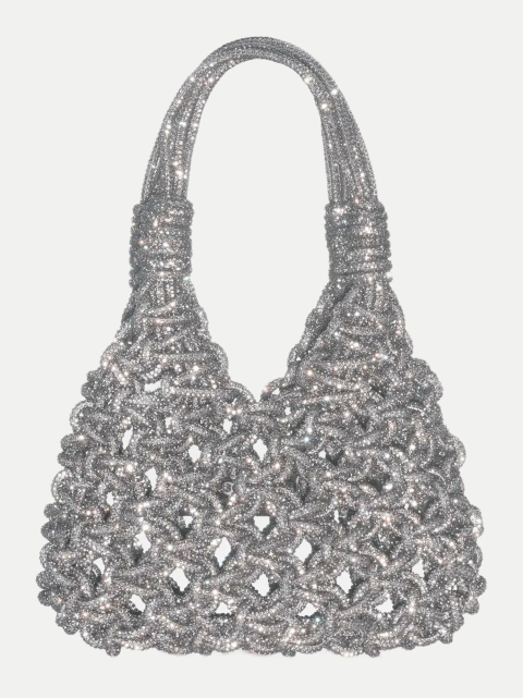 Hibourama Beuteltasche VANNIFIQUE MINI mit Kristallbesatz bei Robert Ley