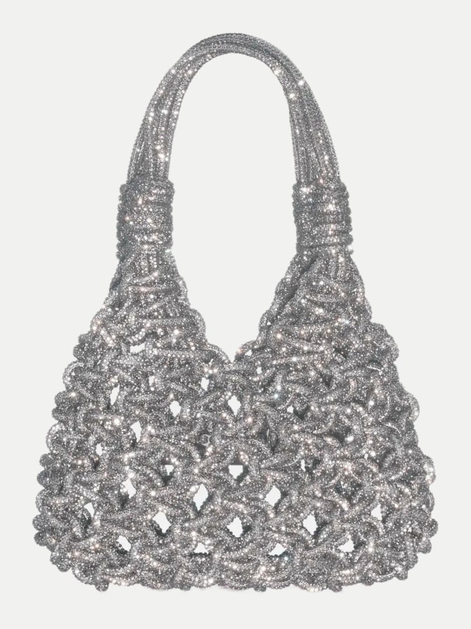 Hibourama Beuteltasche VANNIFIQUE MINI mit Kristallbesatz bei Robert Ley