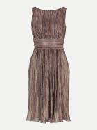 SWING Cocktailkleid aus Plissee 8101-lightrose / multi bei Robert Ley