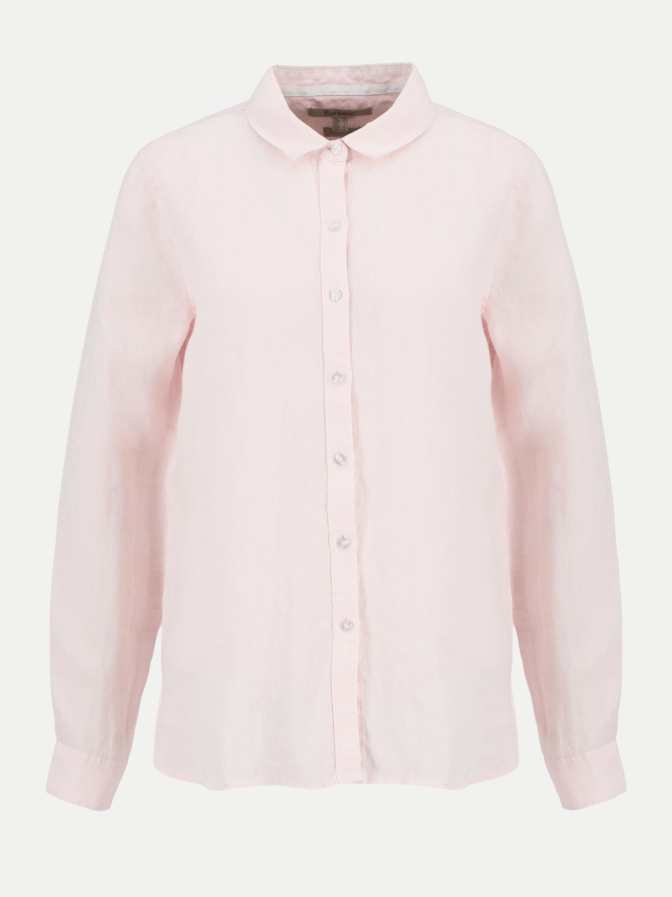 Barbour Leinenbluse Marine bei Robert Ley