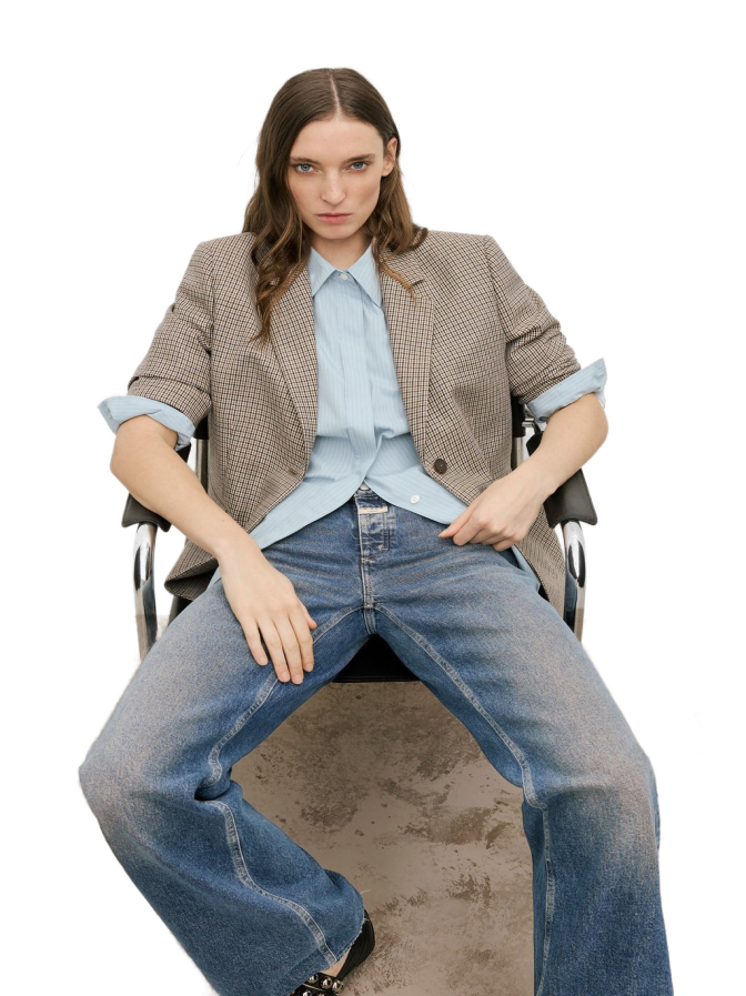 Closed Blazer aus Woll-Mix Lola bei Robert Ley