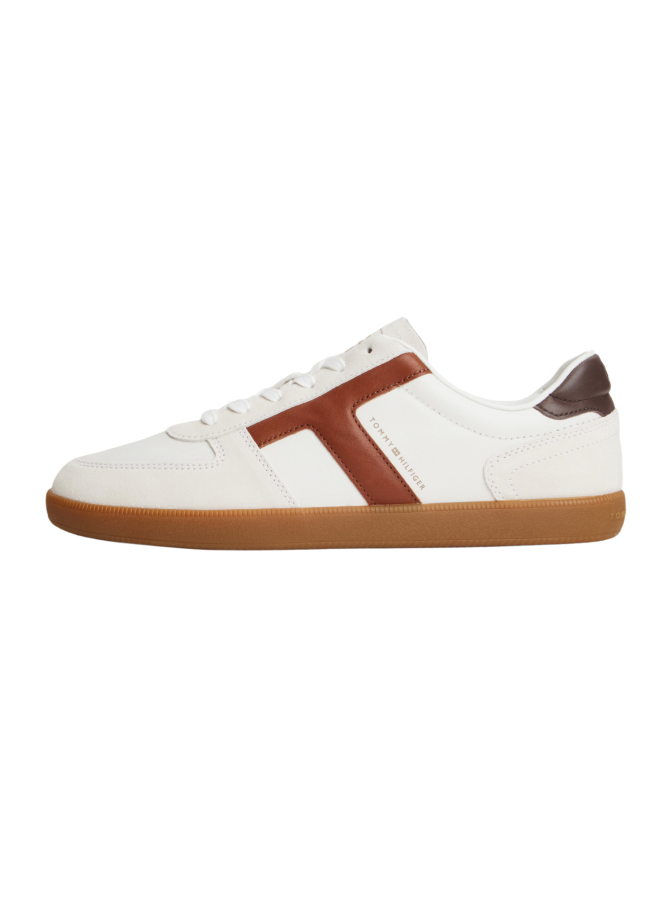 Tommy Hilfiger Ledersneaker TRIBECA mit Strukturmix bei Robert Ley