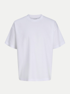 JACK & JONES T-Shirt JJEBARRON 178074-White bei Robert Ley