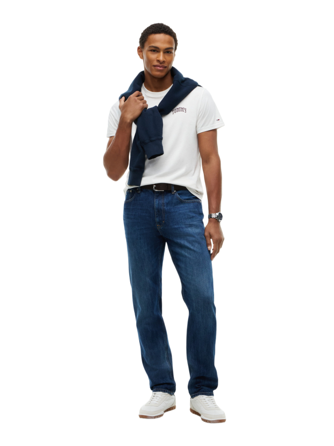 Tommy Jeans Jersey-T-Shirt mit Logo bei Robert Ley