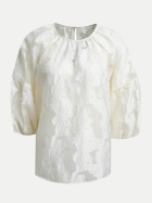 Milano Italy Blusenshirt aus Jaquard 112-PEARL bei Robert Ley