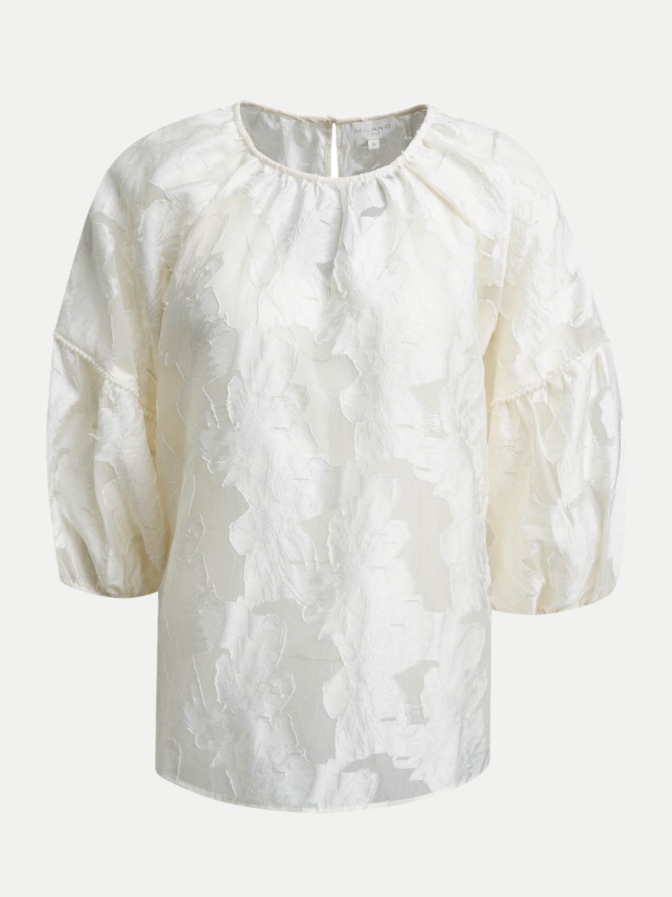 Milano Italy Blusenshirt aus Jaquard bei Robert Ley