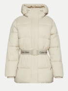 Calvin Klein Jeans Steppjacke mit Gürtel NSU-BROWN bei Robert Ley