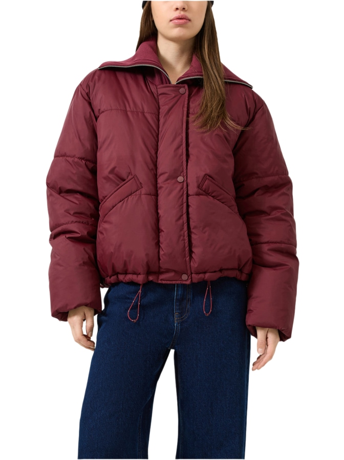 Q/S designed by Pufferjacke mit Strickkragen bei Robert Ley