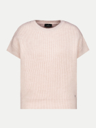 Monari Strickpullunder Kurzarm 407-rosewater melange bei Robert Ley