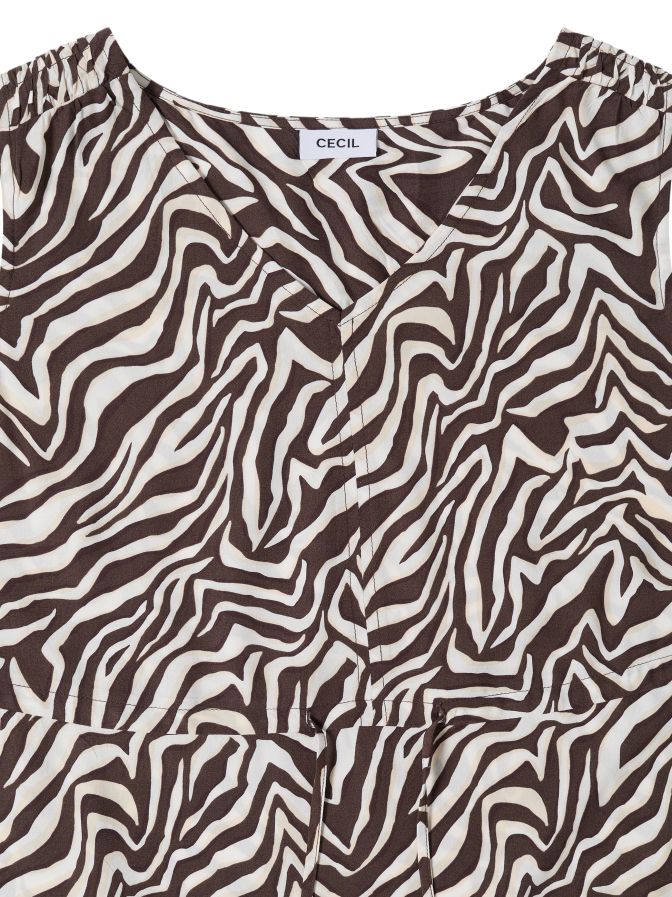 Cecil Midikleid mit Zebraprint bei Robert Ley