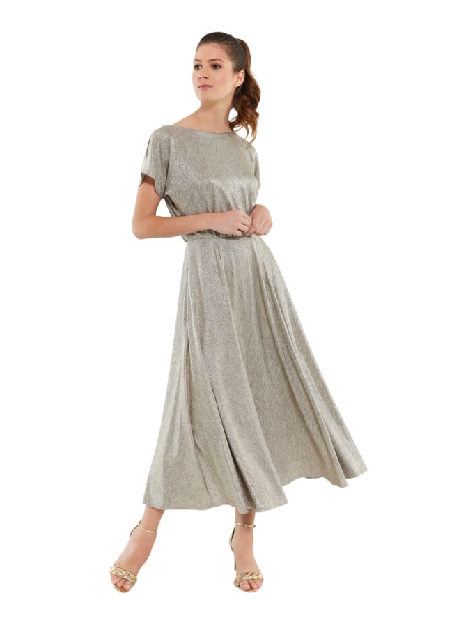Swing Cocktailkleid aus Satinchiffon bei Robert Ley