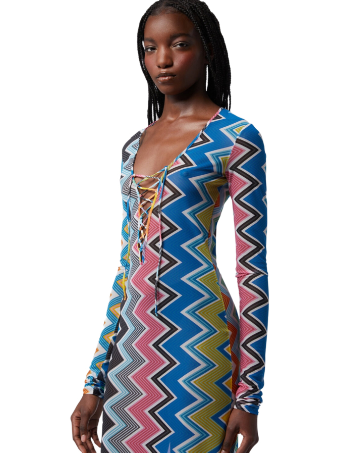 MISSONI Strandkleid mit Zickzackmuster bei Robert Ley