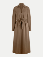 Riani Maxi-Kleid mit Bindegürtel 606-coconut bei Robert Ley