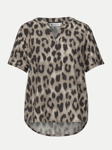 Street One Blusenshirt mit Leo-Print bei Robert Ley