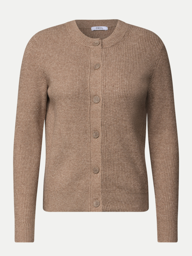 Cecil Strickjacke mit Rundhals und Knopfleiste bei Robert Ley