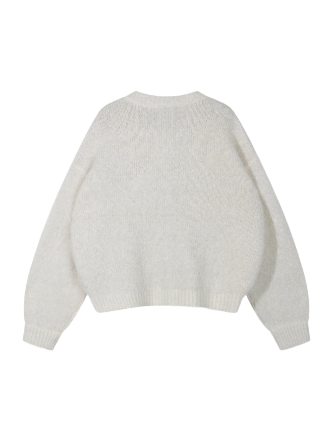 10 Days Relaxed-Fit Strickjacke mit Alpaka-Woll-Mix bei Robert Ley