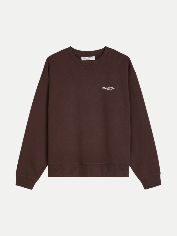 Marc O'Polo DENIM Sweatshirt mit Logoprint bei Robert Ley