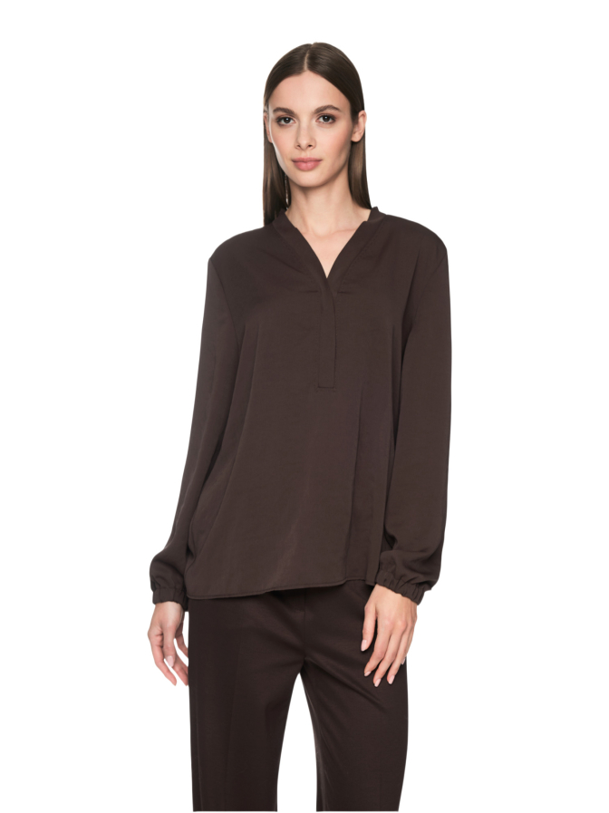 Marc Cain Bluse mit V-Ausschnitt bei Robert Ley