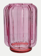 Giftcompany Jacquard Vase Wave L rosa-rosa bei Robert Ley