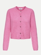 JDY Knit-Fit Cardigan 283016001-Pink Cosmos/MELANGE bei Robert Ley