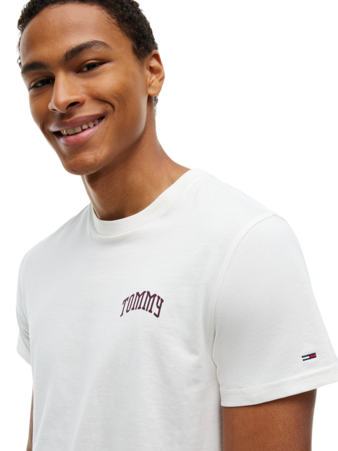 Tommy Jeans Jersey-T-Shirt mit Logo bei Robert Ley