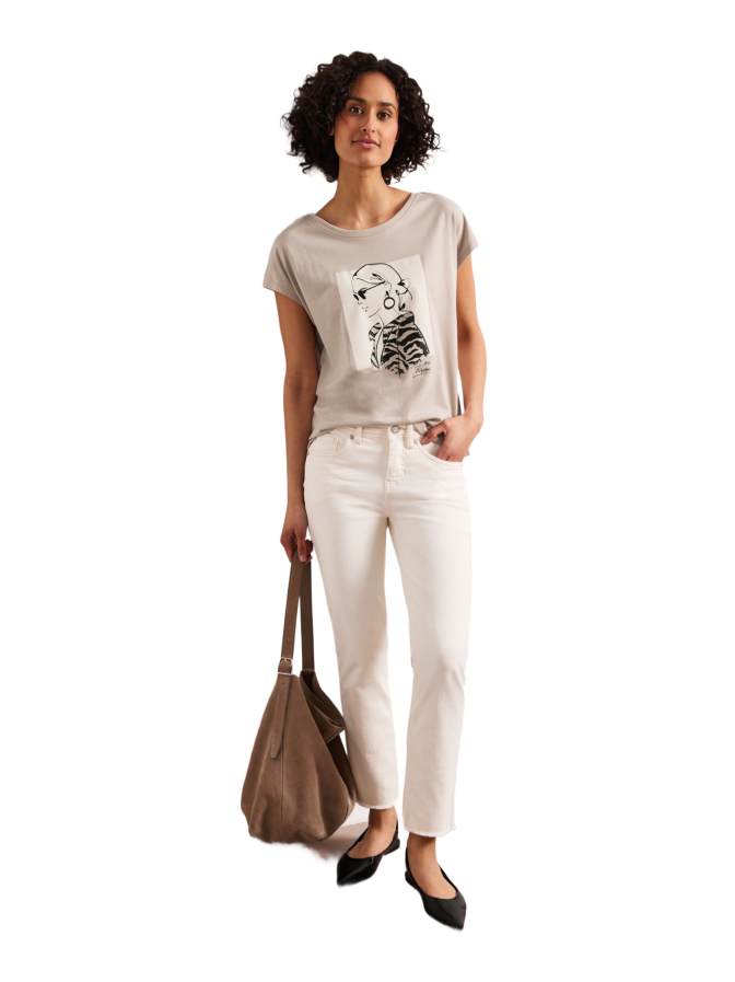 Street One T-Shirt mit Front-Print bei Robert Ley