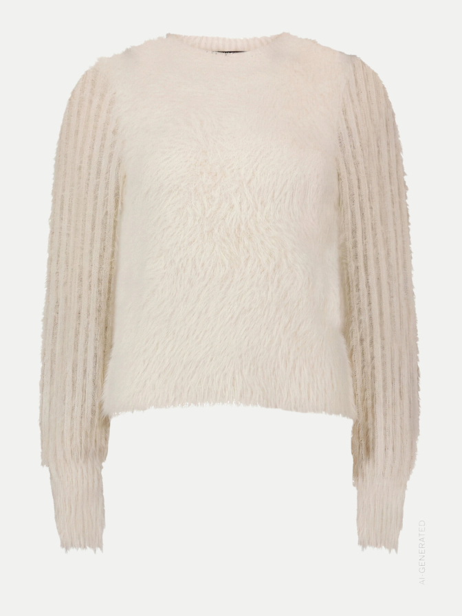 Zero Kunstfell-Pullover bei Robert Ley