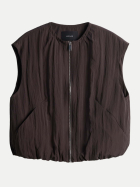 Opus Boxy-Fit Weste Werina 20040-affogato bei Robert Ley