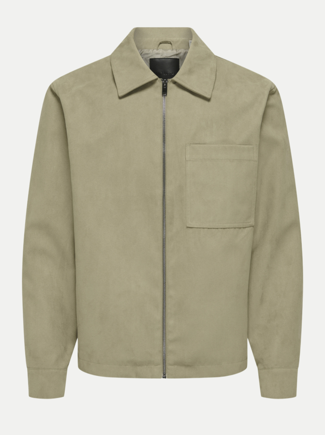 Only & Sons Jacke in Wildleder-Optik bei Robert Ley