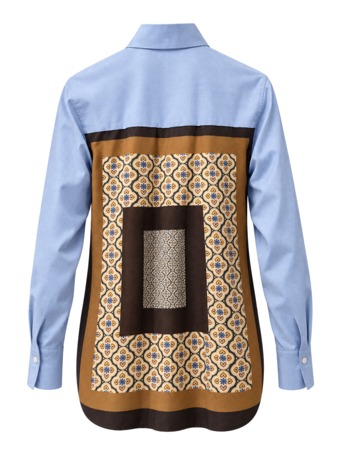 Robert Ley Bluse mit Rückenprint bei Robert Ley