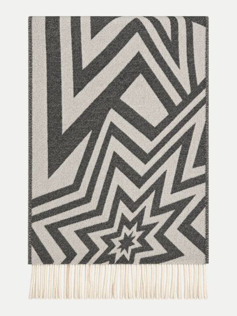 Dante Schal mit geometrischem Muster bei Robert Ley