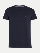 Tommy Hilfiger Rundhals T-Shirt DW5-BLUE bei Robert Ley