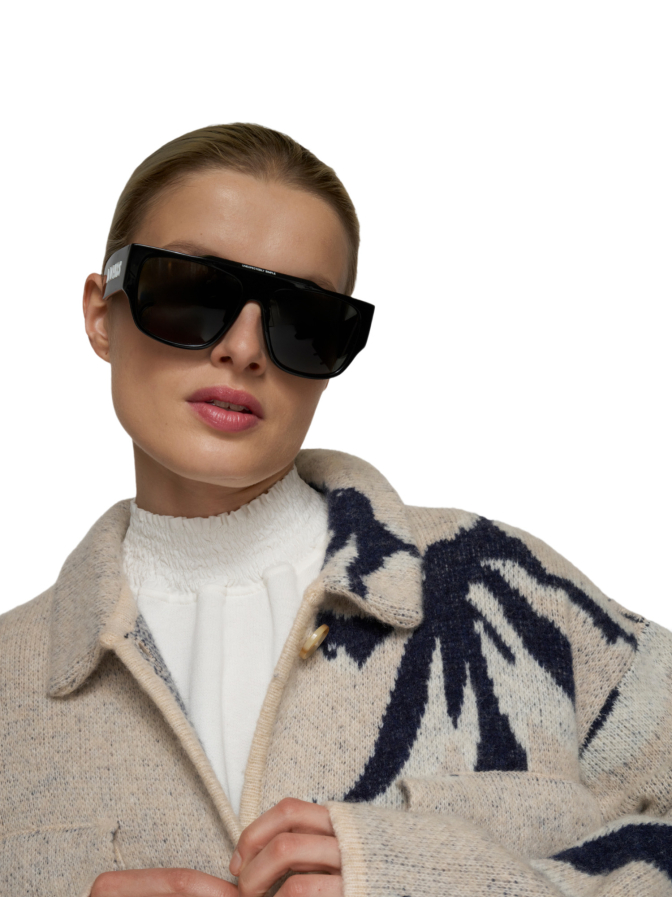 10 Days Lange Strickjacke mit Blumenmuster bei Robert Ley