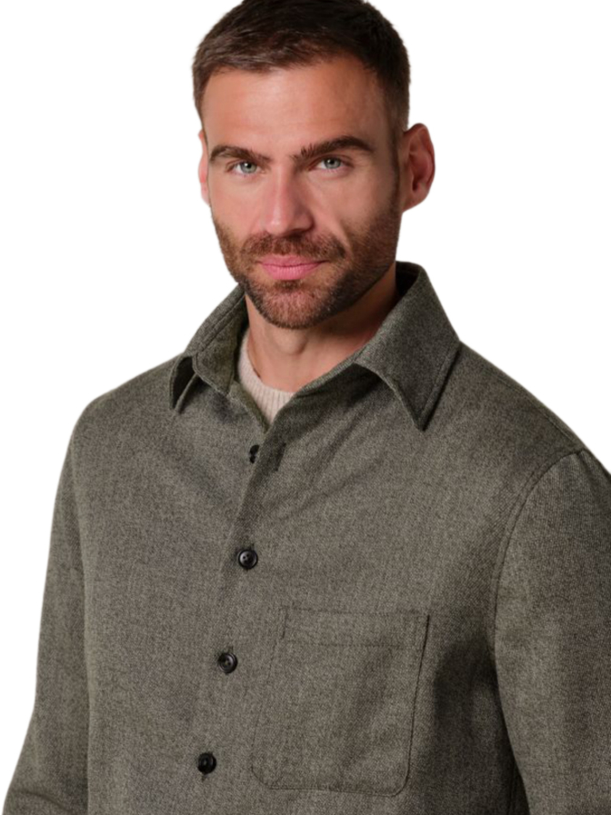 PROFUOMO Overshirt aus Woll-Mix bei Robert Ley