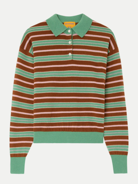 Guest in Residence Polo Collegiate Stripe bei Robert Ley