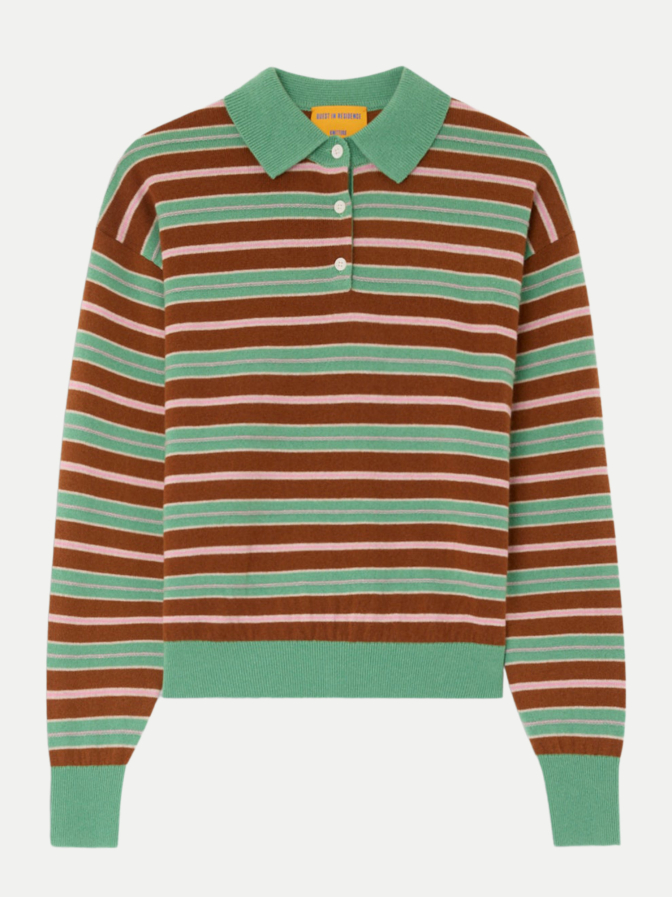 Guest in Residence Polo Collegiate Stripe bei Robert Ley