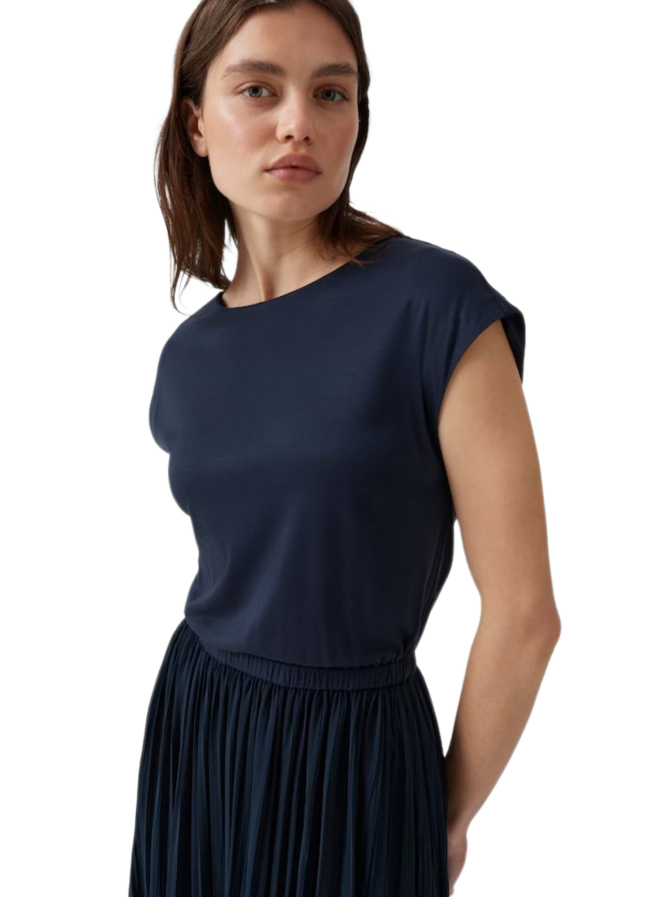 Opus Plissiertes Midikleid mit Jerseytop Wabella bei Robert Ley