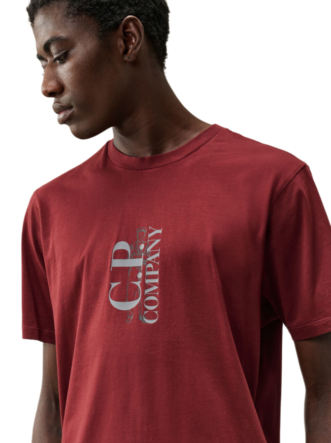 C.P. Company T-Shirt mit Frontprint bei Robert Ley